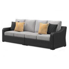 Load image into Gallery viewer, Beachcroft 2-Piece Outdoor Loveseat with Cushion - 46 Furniture and Mattress Gallery
