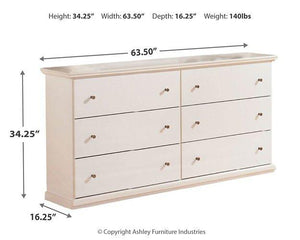 Bostwick Shoals Dresser and Mirror - 46 Furniture and Mattress Gallery