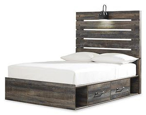 Drystan Bed with 4 Storage Drawers - 46 Furniture and Mattress Gallery