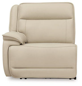 Double Deal Power Reclining Loveseat Sectional with Console - 46 Furniture and Mattress Gallery