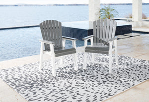 Transville Outdoor Dining Arm Chair (Set of 2) - 46 Furniture and Mattress Gallery