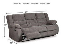 Load image into Gallery viewer, Tulen Reclining Sofa - 46 Furniture and Mattress Gallery
