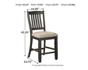 Tyler Creek Counter Height Bar Stool - 46 Furniture and Mattress Gallery