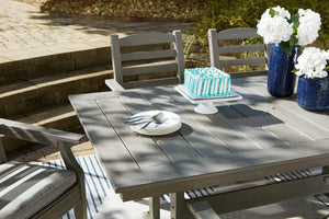 Visola Outdoor Dining Table - 46 Furniture and Mattress Gallery