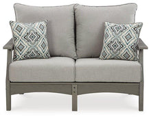 Load image into Gallery viewer, Visola Outdoor Loveseat with Cushion - 46 Furniture and Mattress Gallery
