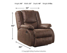 Load image into Gallery viewer, Bladewood Recliner - 46 Furniture and Mattress Gallery
