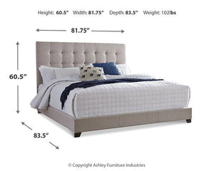 Dolante Upholstered Bed - 46 Furniture and Mattress Gallery
