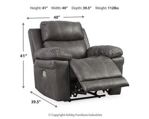 Erlangen Power Recliner - 46 Furniture and Mattress Gallery