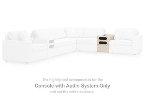 Modmax Sectional Loveseat with Audio System - 46 Furniture and Mattress Gallery