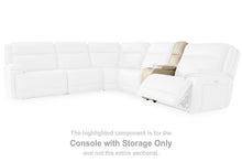 Load image into Gallery viewer, Double Deal Power Reclining Loveseat Sectional with Console - 46 Furniture and Mattress Gallery
