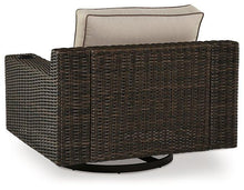 Load image into Gallery viewer, Coastline Bay Outdoor Swivel Lounge with Cushion - 46 Furniture and Mattress Gallery
