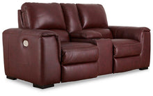 Load image into Gallery viewer, Alessandro Power Reclining Loveseat with Console - 46 Furniture and Mattress Gallery
