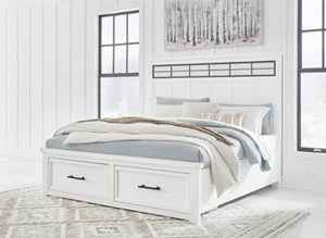 Ashbryn Panel Storage Bed - 46 Furniture and Mattress Gallery