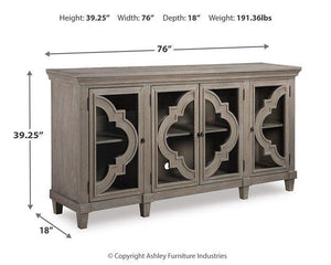 Fossil Ridge Accent Cabinet - 46 Furniture and Mattress Gallery