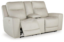 Load image into Gallery viewer, Mindanao Power Reclining Loveseat with Console - 46 Furniture and Mattress Gallery
