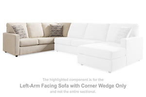 Edenfield 3-Piece Sectional with Chaise - 46 Furniture and Mattress Gallery