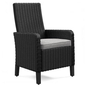 Beachcroft Outdoor Arm Chair with Cushion (Set of 2) - 46 Furniture and Mattress Gallery