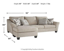 Load image into Gallery viewer, Abney Sofa Chaise - 46 Furniture and Mattress Gallery
