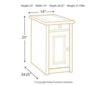 Load image into Gallery viewer, Bolanburg Chairside End Table with USB Ports &amp; Outlets - 46 Furniture and Mattress Gallery

