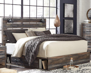 Drystan Bed with 4 Storage Drawers - 46 Furniture and Mattress Gallery