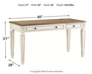 Realyn 2-Piece Home Office Lift Top Desk - 46 Furniture and Mattress Gallery
