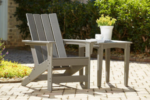 Visola Outdoor Adirondack Chair and End Table - 46 Furniture and Mattress Gallery