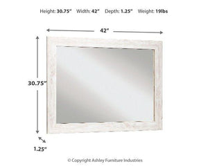 Paxberry Bedroom Mirror - 46 Furniture and Mattress Gallery