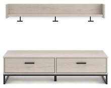 Load image into Gallery viewer, Socalle Bench with Coat Rack - 46 Furniture and Mattress Gallery
