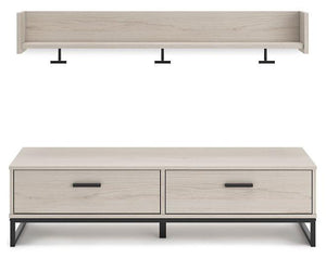 Socalle Bench with Coat Rack - 46 Furniture and Mattress Gallery