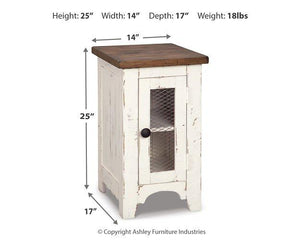 Wystfield Chairside End Table - 46 Furniture and Mattress Gallery