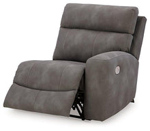 Load image into Gallery viewer, Next-Gen DuraPella Power Reclining Sectional Loveseat with Console - 46 Furniture and Mattress Gallery
