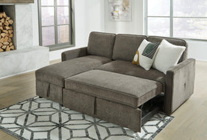 Kerle 2-Piece Sectional with Pop Up Bed - 46 Furniture and Mattress Gallery
