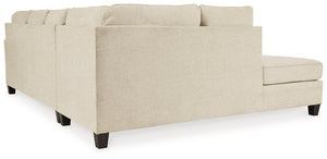 Abinger 2-Piece Sleeper Sectional with Chaise - 46 Furniture and Mattress Gallery