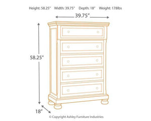 Flynnter Chest of Drawers - 46 Furniture and Mattress Gallery