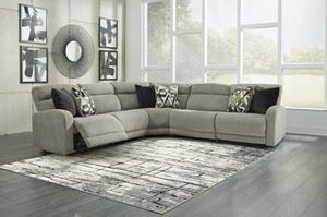 Colleyville Power Reclining Sectional - 46 Furniture and Mattress Gallery