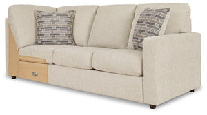 Edenfield 3-Piece Sectional with Chaise - 46 Furniture and Mattress Gallery