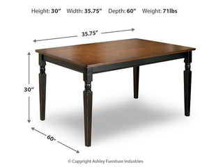 Owingsville Dining Table - 46 Furniture and Mattress Gallery