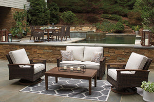 Paradise Trail Loveseat with Cushion - 46 Furniture and Mattress Gallery