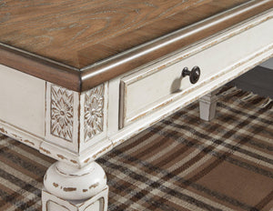 Realyn 2-Piece Home Office Desk - 46 Furniture and Mattress Gallery