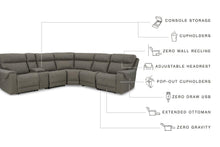 Load image into Gallery viewer, Starbot Power Reclining Sectional - 46 Furniture and Mattress Gallery
