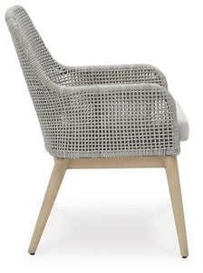 Seton Creek Outdoor Dining Arm Chair (Set of 2) - 46 Furniture and Mattress Gallery
