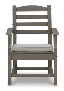 Visola Outdoor Dining Table with 6 Chairs - 46 Furniture and Mattress Gallery