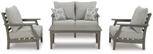 Load image into Gallery viewer, Visola Outdoor Loveseat Conversation Set - 46 Furniture and Mattress Gallery
