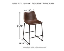 Load image into Gallery viewer, Centiar Counter Height Bar Stool - 46 Furniture and Mattress Gallery
