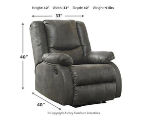 Bladewood Recliner - 46 Furniture and Mattress Gallery