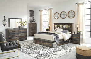 Drystan Bed with 4 Storage Drawers - 46 Furniture and Mattress Gallery