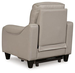 Mercomatic Power Recliner - 46 Furniture and Mattress Gallery