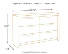 Load image into Gallery viewer, Derekson Dresser - 46 Furniture and Mattress Gallery
