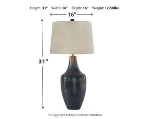 Evania Table Lamp - 46 Furniture and Mattress Gallery