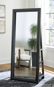 Evesen Floor Standing Mirror/Storage - 46 Furniture and Mattress Gallery